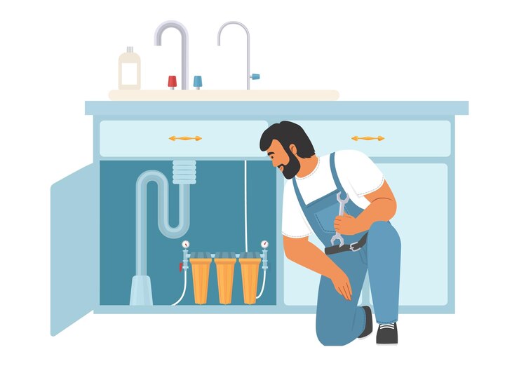تركيب وصيانة فلاتر المياه